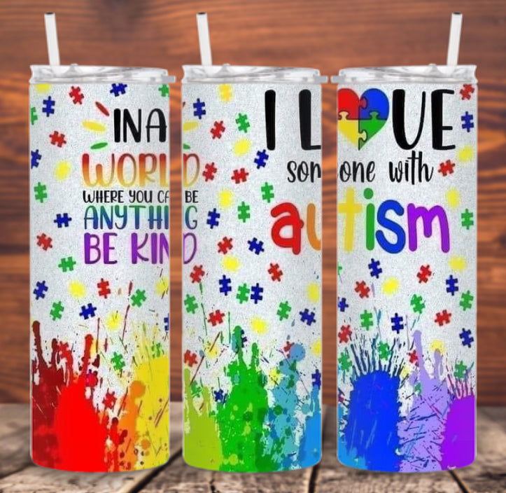 Autism Awareness Tumblers