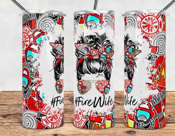Front Line/Government Worker Wife Tumblers