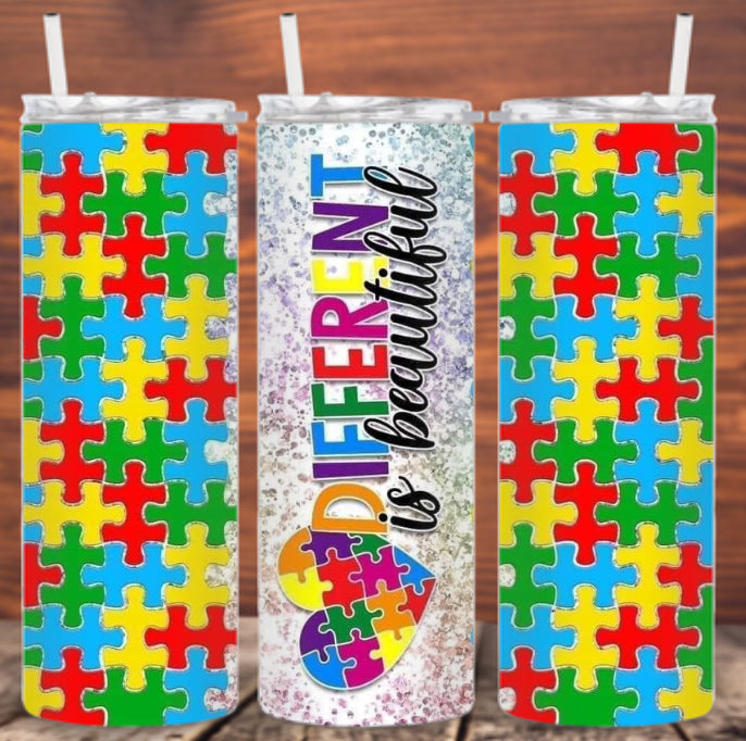 Autism Awareness Tumblers