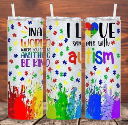 Autism Awareness Tumblers