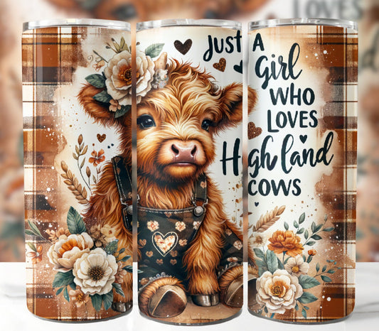 Loving Highland Cows Tumbler