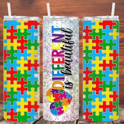 Autism Awareness Tumblers