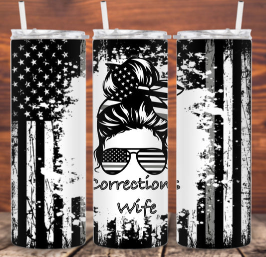 Front Line/Government Worker Wife Tumblers