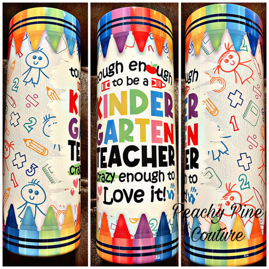 Kindergarten Teacher Tumbler