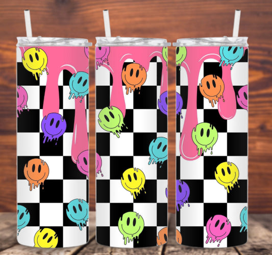 Retro Smiley Tumbler