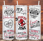 Anti-Valentines Day Tumblers