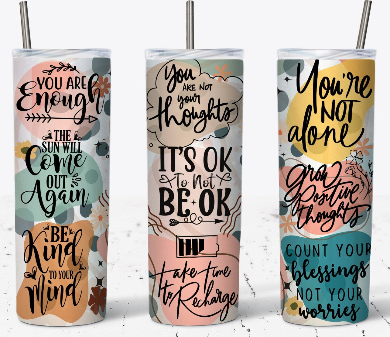 Mental Health Tumblers