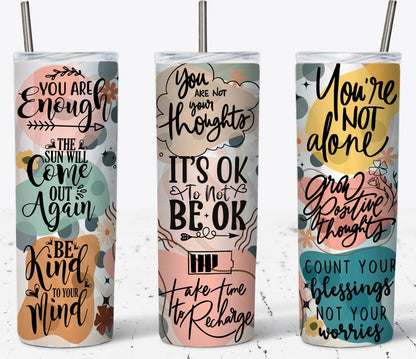 Mental Health Tumblers