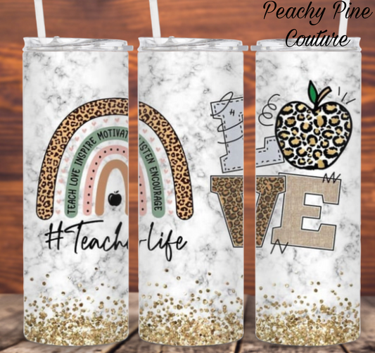 Teacher Life Tumbler